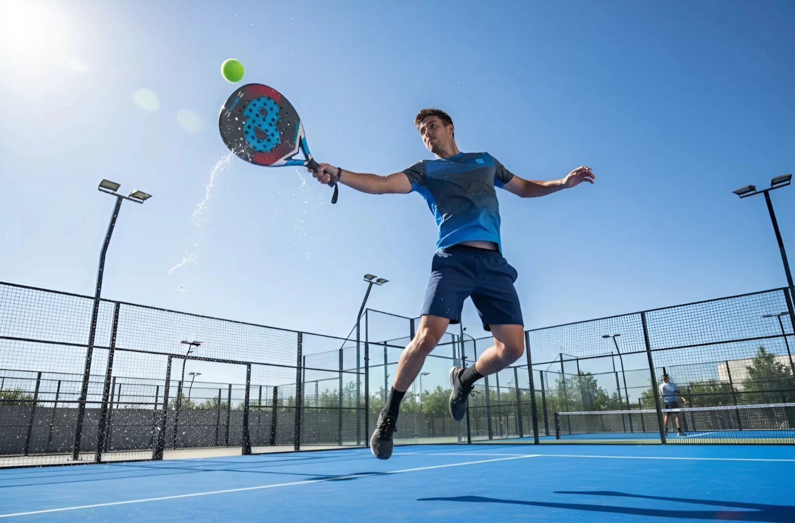 High-performance padel rackets for advanced players.