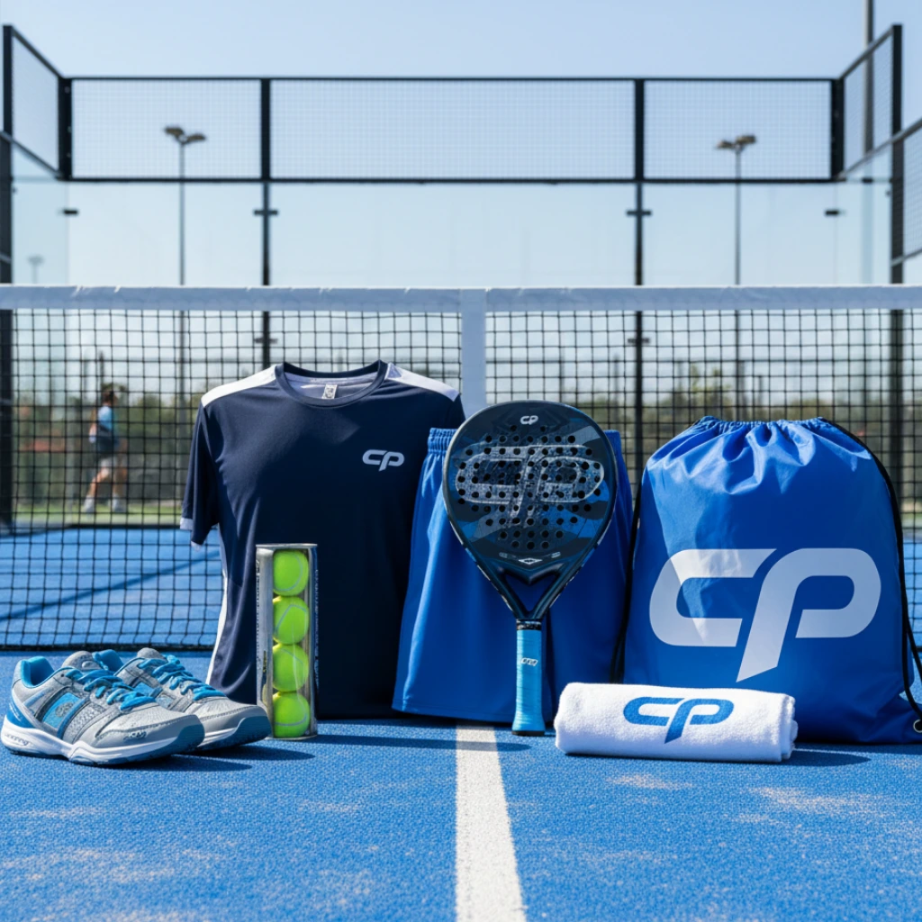 Complete Carbopadel player bundle starter kit